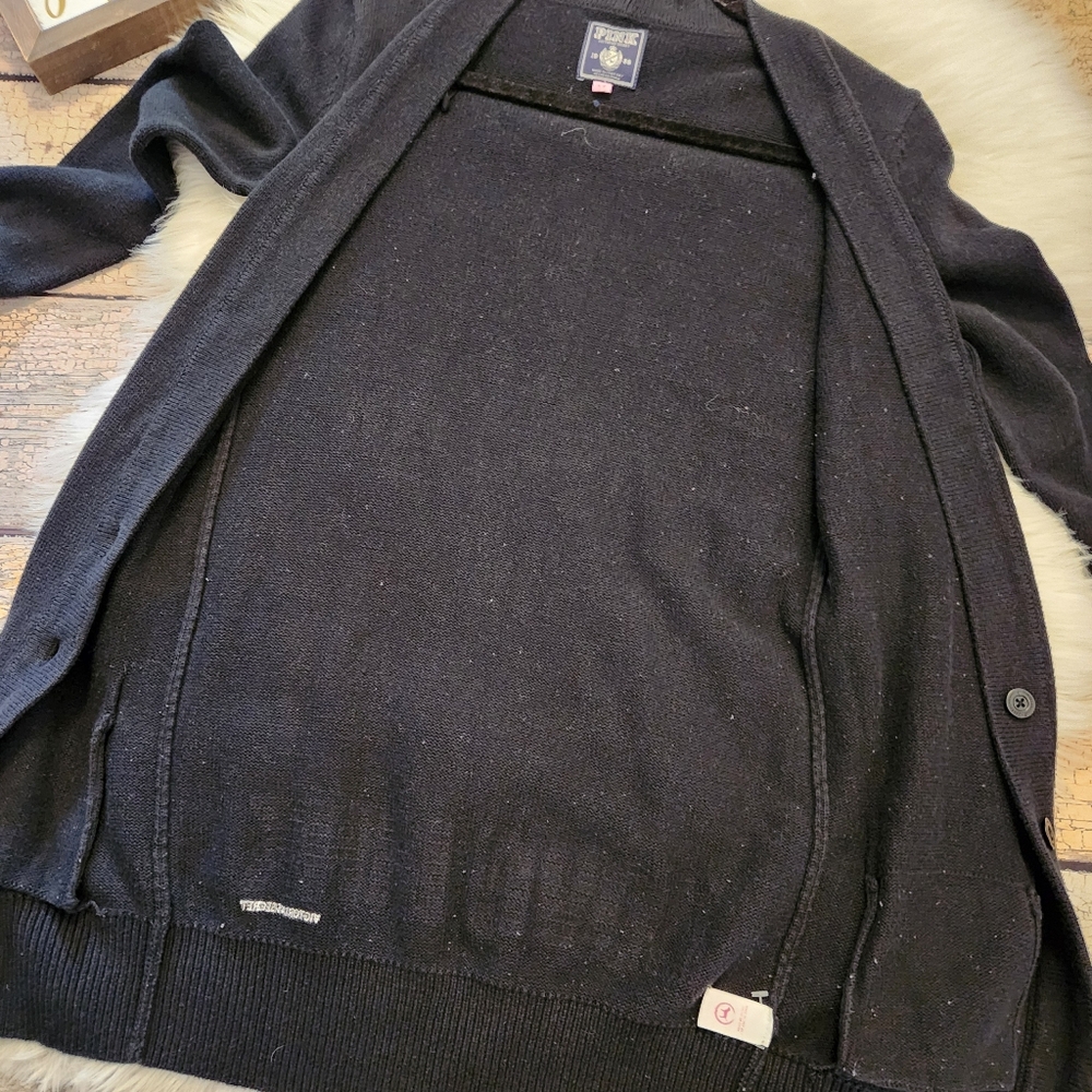 Y2k Victoria Secret Pink Long Cardigan - Picture 7 of 7